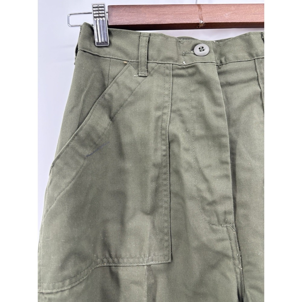 Vintage OG 507 Military Utility Slacks Trousers Vietnam Era Green Womens OO 6304
